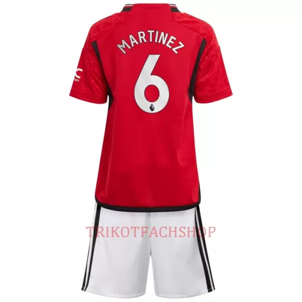 Manchester United Martinez 6 Heimtrikot 23/24 für Kinder