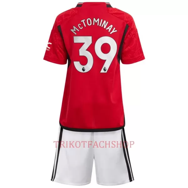 Manchester United McTominay 39 Heimtrikot 23/24 für Kinder