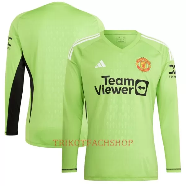 Manchester United Torwart Heimtrikot 23/24 Langarm für Herren