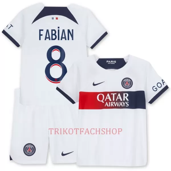 Paris Saint-Germain Fabian Ruiz 8 Auswärtstrikot 23/24 für Kinder