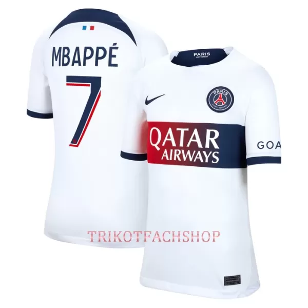 Paris Saint-Germain Kylian Mbappé 7 Auswärtstrikot 23/24 für Damen