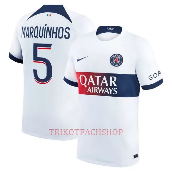 Paris Saint-Germain Marquinhos 5 Auswärtstrikot 23/24 für Herren