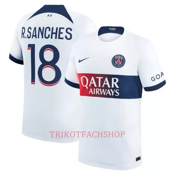 Paris Saint-Germain R.Sanches 18 Auswärtstrikot 23/24 für Herren