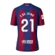 FC Barcelona Frenkie de Jong 21 Heimtrikot 23/24 für Herren