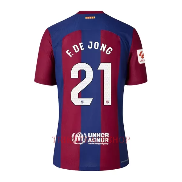 FC Barcelona Frenkie de Jong 21 Heimtrikot 23/24 für Kinder