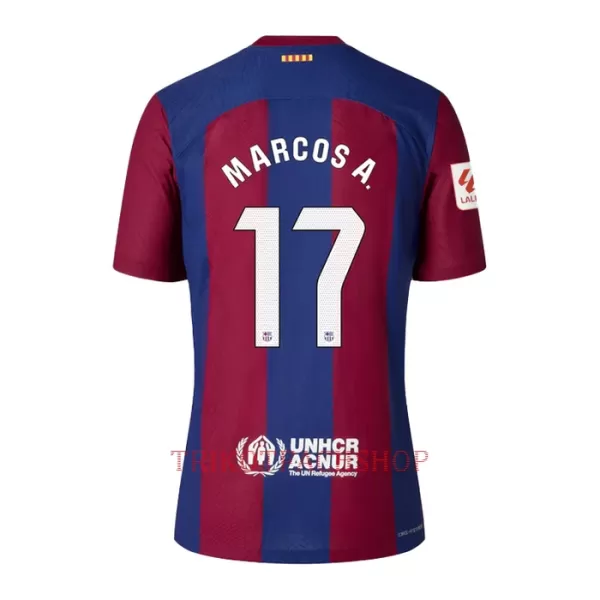 FC Barcelona Marcos A. 17 Heimtrikot 23/24 für Herren