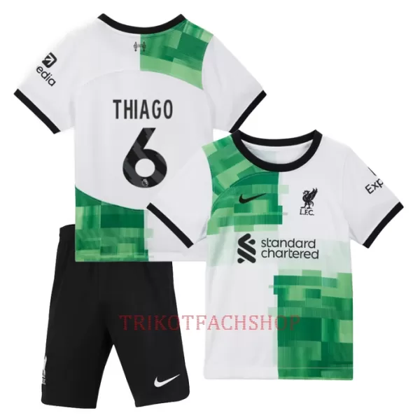 Liverpool Thiago 6 Auswärtstrikot 23/24 für Kinder