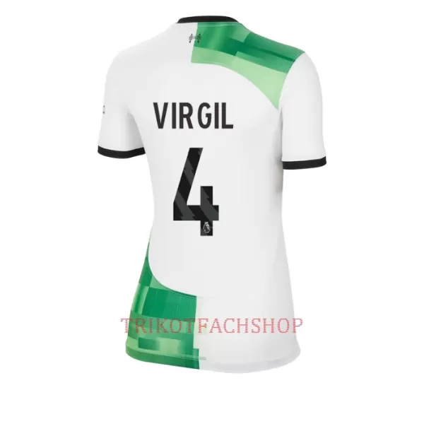 Liverpool Virgil van Dijk 4 Auswärtstrikot 23/24 für Damen