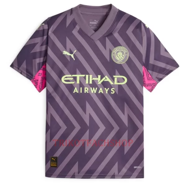 Manchester City Champions of Europe Torwart Auswärtstrikot 23/24 für Herren