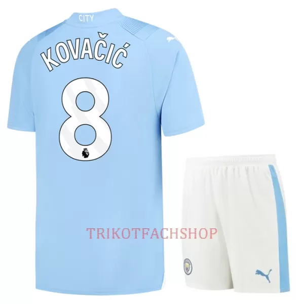 Manchester City Mateo Kovacic 8 Heimtrikot 23/24 für Kinder