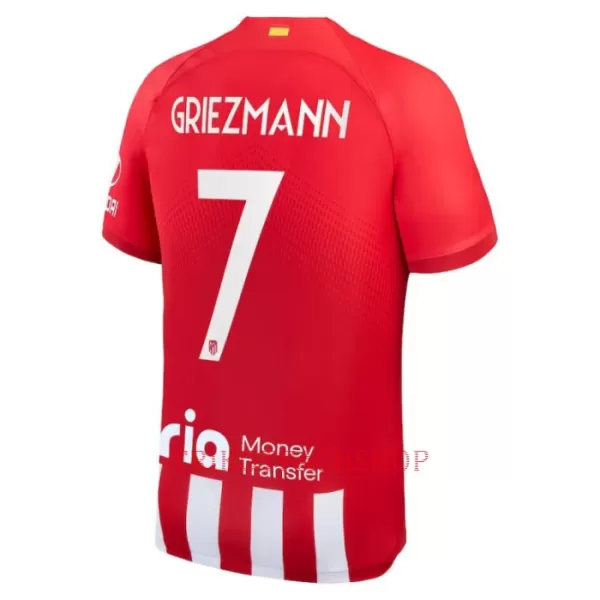 Atlético Madrid Antoine Griezmann 7 Heimtrikot 23/24 für Kinder