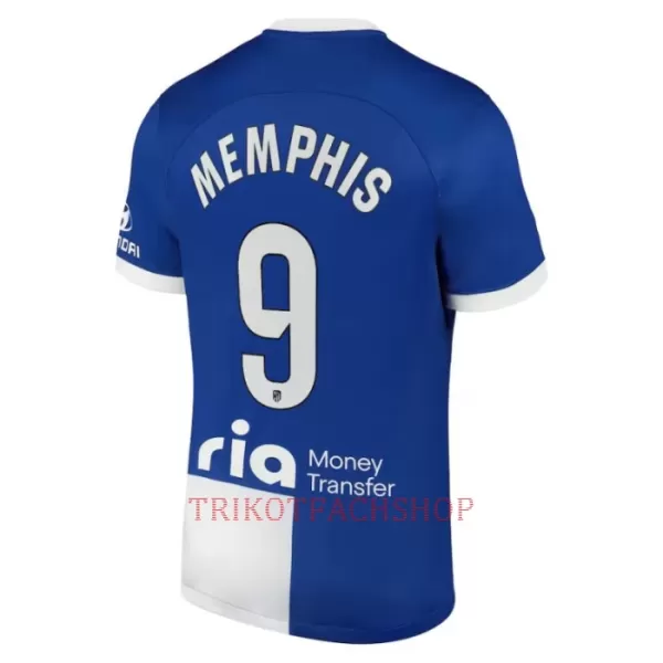 Atlético Madrid Memphis Depay 9 Auswärtstrikot 23/24 für Herren