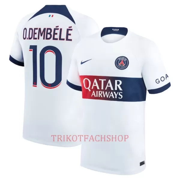 Paris Saint-Germain Ousmane Dembélé 10 Auswärtstrikot 23/24 für Herren