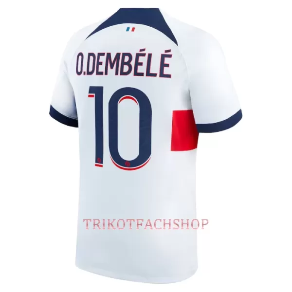 Paris Saint-Germain Ousmane Dembélé 10 Auswärtstrikot 23/24 für Herren