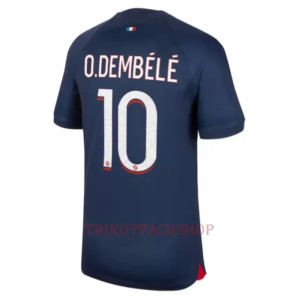 Paris Saint-Germain Ousmane Dembélé 10 Heimtrikot 23/24 für Kinder