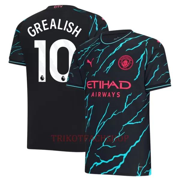 Manchester City Jack Grealish 10 Ausweichtrikot 23/24 für Herren