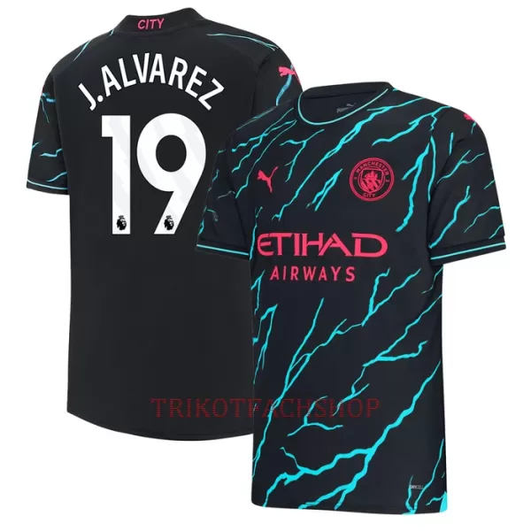 Manchester City Julián Álvarez 19 Ausweichtrikot 23/24 für Herren