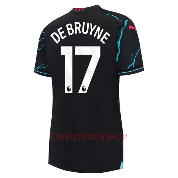 Manchester City Kevin De Bruyne 17 Ausweichtrikot 23/24 für Damen