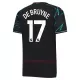 Manchester City Kevin De Bruyne 17 Ausweichtrikot 23/24 für Herren