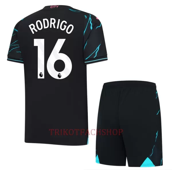 Manchester City Rodrigo Hernández 16 Ausweichtrikot 23/24 für Kinder