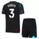 Manchester City Rúben Dias 3 Ausweichtrikot 23/24 für Kinder