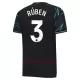 Manchester City Rúben Dias 3 Ausweichtrikot 23/24 für Kinder