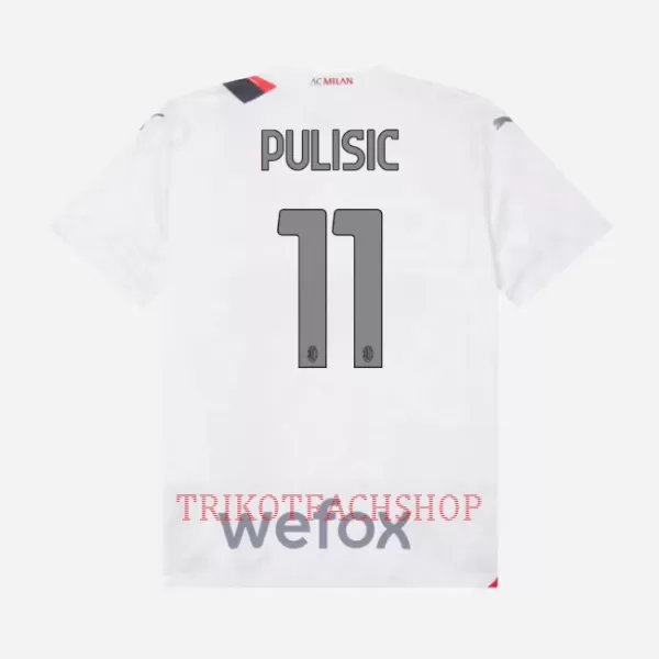 AC Milan Christian Pulišić 11 Auswärtstrikot 23/24 für Kinder