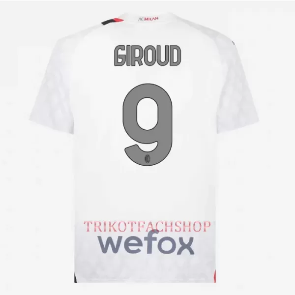 AC Milan Olivier Giroud 9 Auswärtstrikot 23/24 für Herren