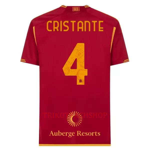 AS Roma Cristante 4 Heimtrikot 23/24 für Herren