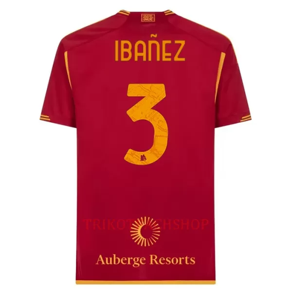 AS Roma Ibanez 3 Heimtrikot 23/24 für Herren