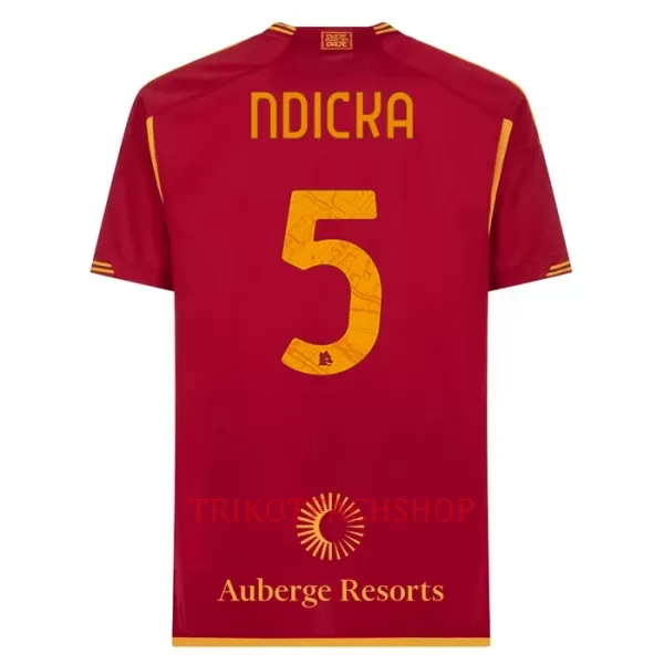 AS Roma Ndicka 5 Heimtrikot 23/24 für Herren