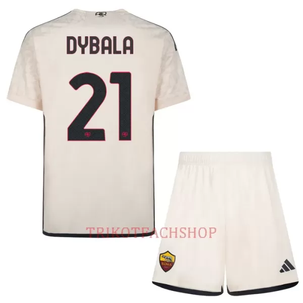 AS Roma Paulo Dybala 21 Auswärtstrikot 23/24 für Kinder