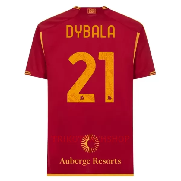 AS Roma Paulo Dybala 21 Heimtrikot 23/24 für Kinder