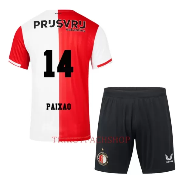 Feyenoord Rotterdam Paixao 14 Heimtrikot 23/24 für Kinder