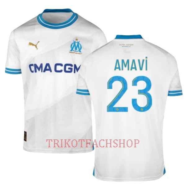 Olympique de Marseille Amavi 23 Heimtrikot 23/24 für Herren