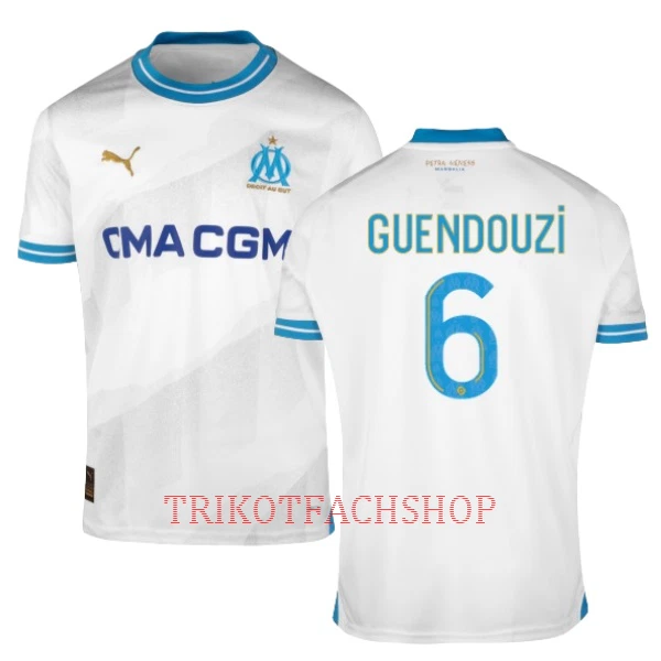 Olympique de Marseille GUENDOUZI 6 Heimtrikot 23/24 für Herren