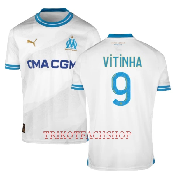 Olympique de Marseille VITINHA 9 Heimtrikot 23/24 für Herren