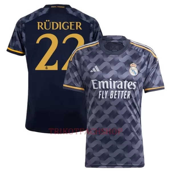 Real Madrid Antonio Rudiger 22 Auswärtstrikot 23/24 für Herren