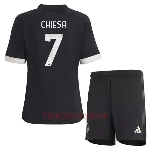 Juventus Federico Chiesa 7 Ausweichtrikot 23/24 für Kinder