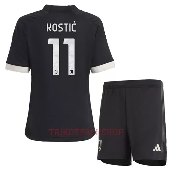 Juventus Filip Kostic 11 Ausweichtrikot 23/24 für Kinder