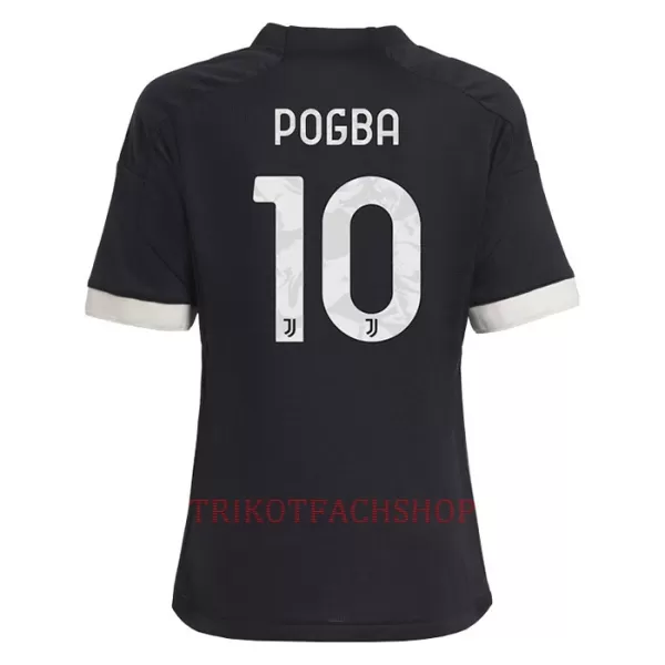 Juventus Pogba 10 Ausweichtrikot 23/24 für Kinder