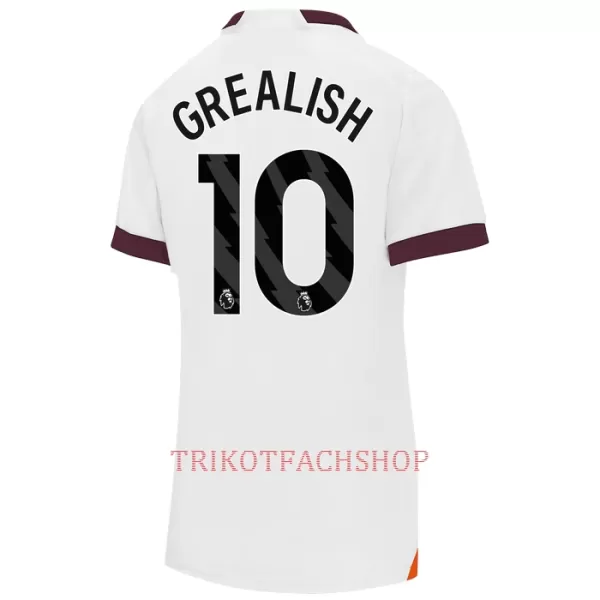 Manchester City Jack Grealish 10 Auswärtstrikot 23/24 für Damen