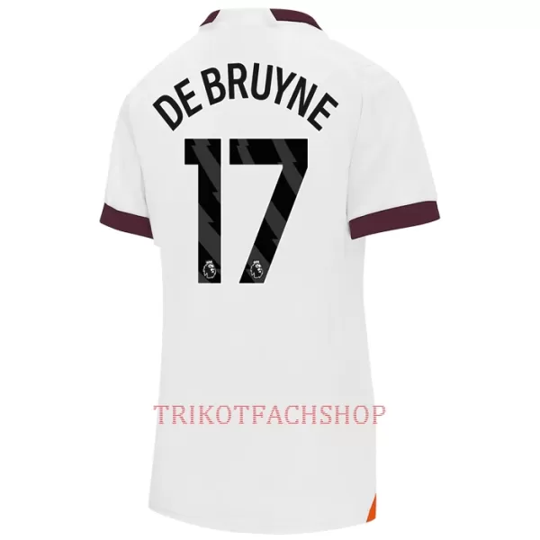 Manchester City Kevin De Bruyne 17 Auswärtstrikot 23/24 für Damen