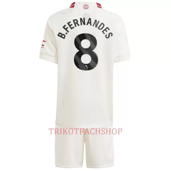 Manchester United Bruno Fernandes 8 Ausweichtrikot 23/24 für Kinder