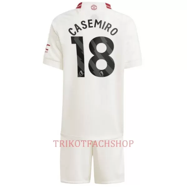 Manchester United Casemiro 18 Ausweichtrikot 23/24 für Kinder