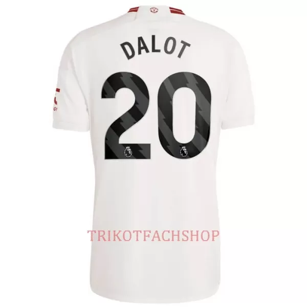 Manchester United Diogo Dalot 20 Ausweichtrikot 23/24 für Herren