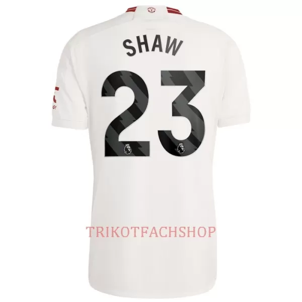 Manchester United Luke Shaw 23 Ausweichtrikot 23/24 für Herren