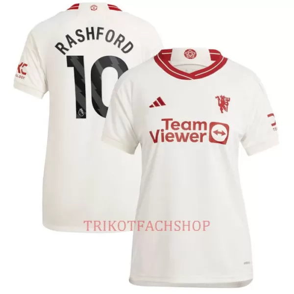 Manchester United Marcus Rashford 10 Ausweichtrikot 23/24 für Damen