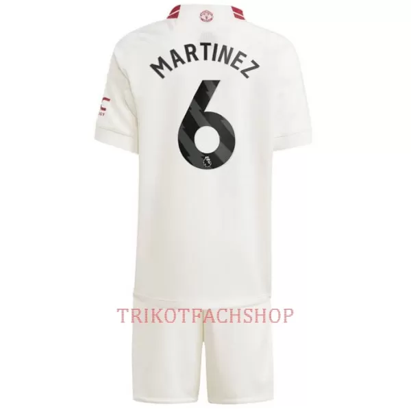 Manchester United Martinez 6 Ausweichtrikot 23/24 für Kinder