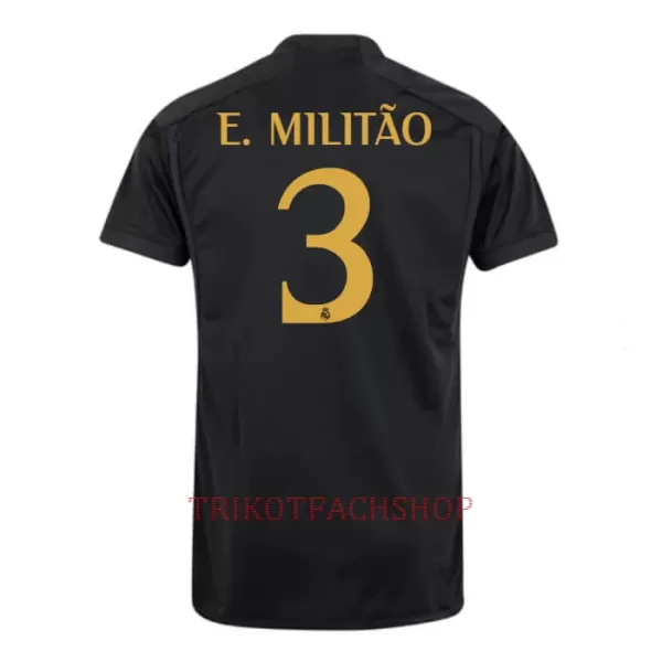 Real Madrid Éder Militão 3 Ausweichtrikot 23/24 für Herren